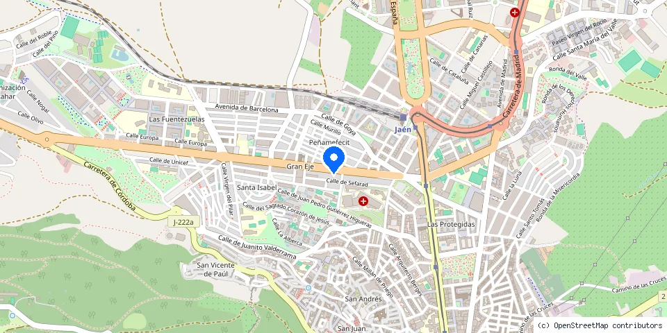 Mapa de la ubicación publicada de Cerrajería Alberto Seguridad