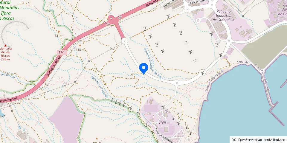 Mapa de la ubicación publicada de Cerrajeria Peguero