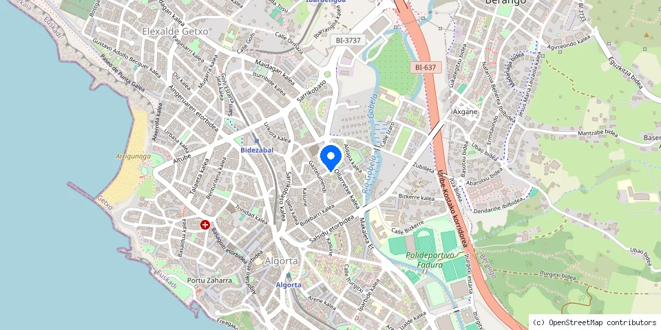 Mapa de la ubicación publicada de Cerrajería Giltza