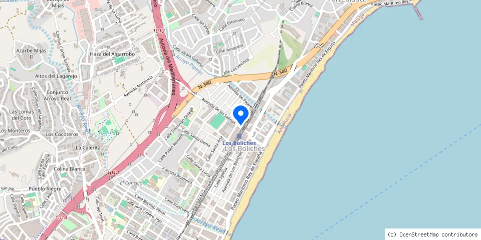 Mapa de la ubicación publicada de Cerrajería Galán
