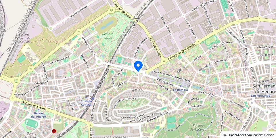 Mapa de la ubicación publicada de anxo seguridad