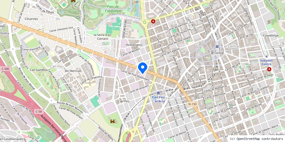 Mapa de la ubicación publicada de Key Power