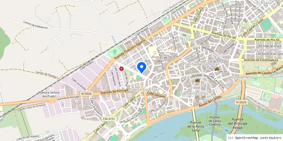 Mapa de la ubicación publicada de Cerrajería José Francisco