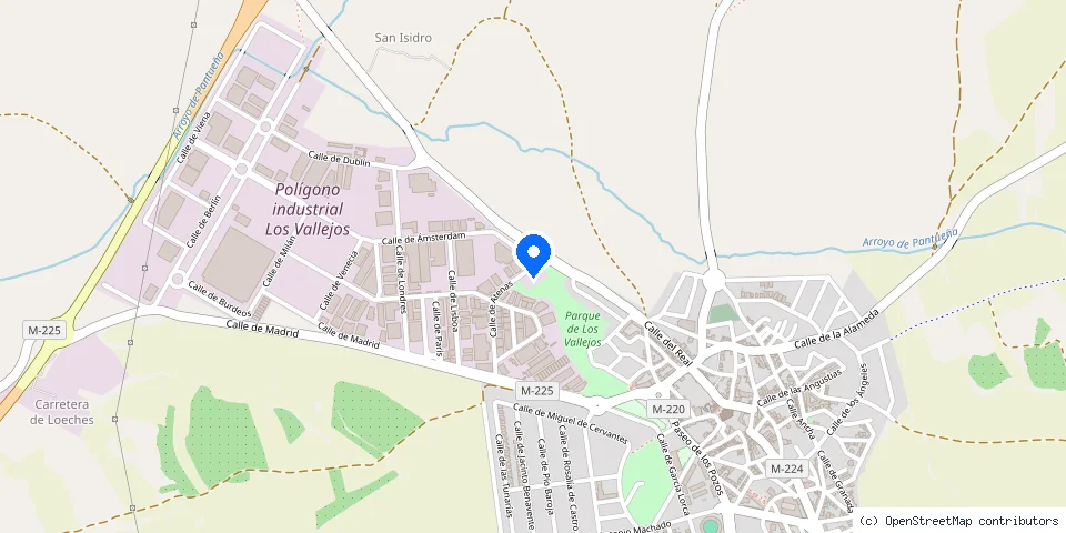 Mapa de la ubicación publicada de Cerrajería Alfonso Valcázar
