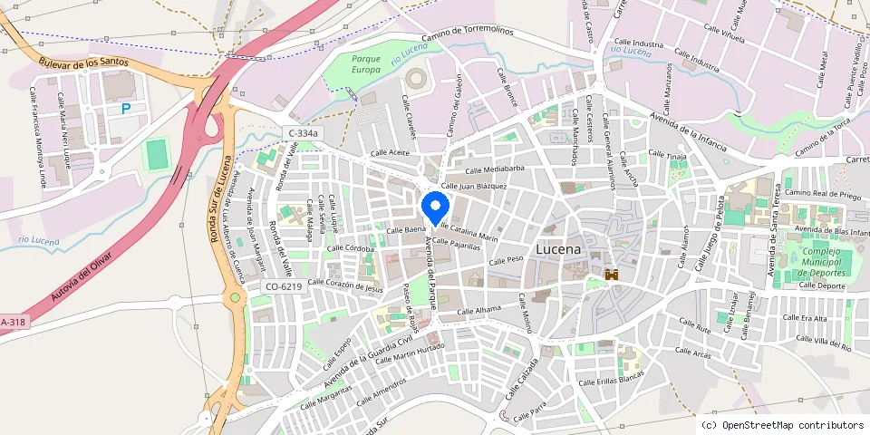 Mapa de la ubicación publicada de Cerrajero urgente 🔑🚘🆘