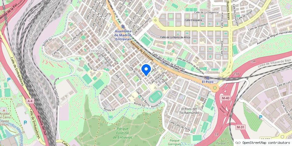 Mapa de la ubicación publicada de Alm Cerrajeros