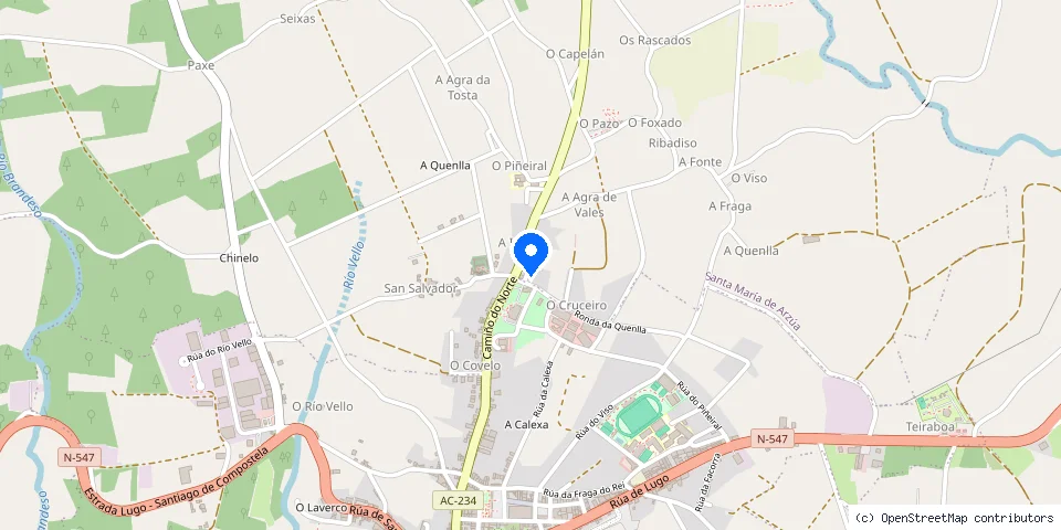 Mapa de la ubicación publicada de Cerrajería Villar