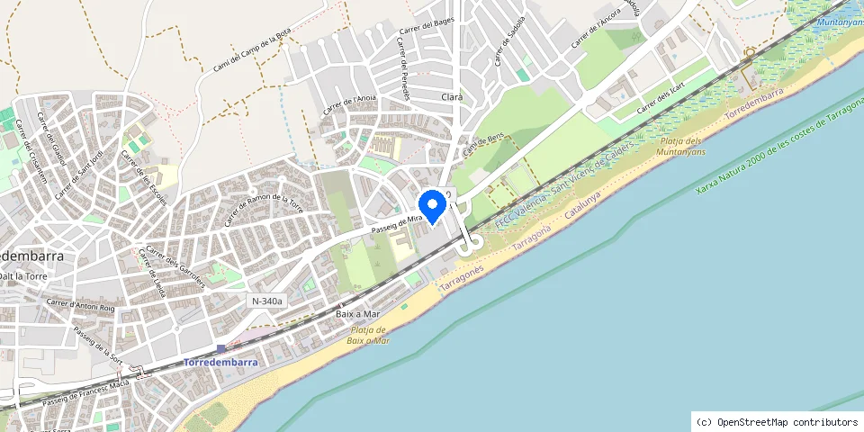 Mapa de la ubicación publicada de RMT Key