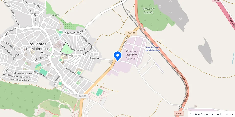 Mapa de la ubicación publicada de Rablame SL