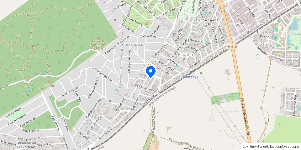Mapa de la ubicación publicada de CastFerrum