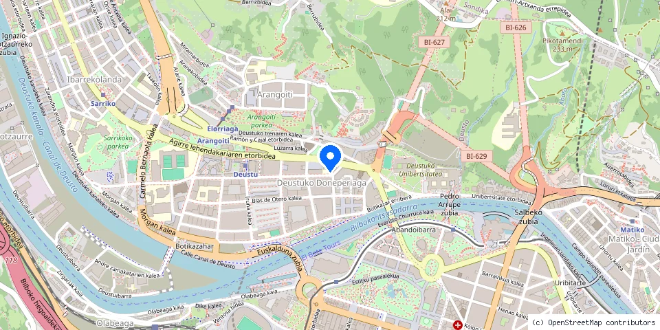 Mapa de la ubicación publicada de Somera
