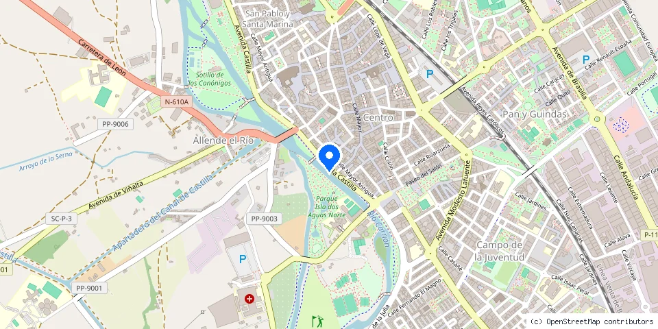 Mapa de la ubicación publicada de Cerrajeria Guillermo