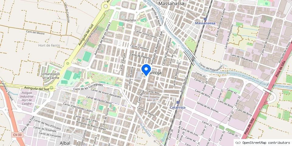 Mapa de la ubicación publicada de Saam