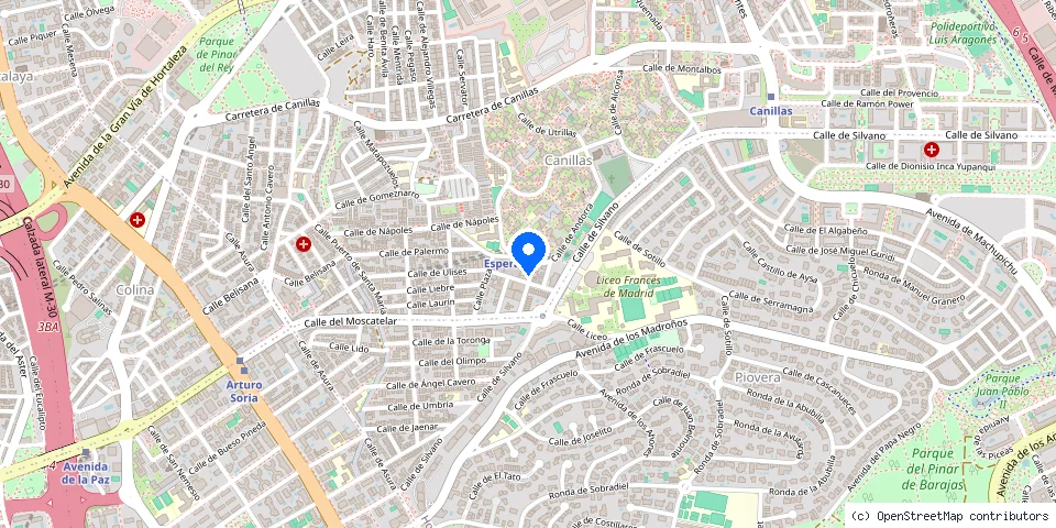 Mapa de la ubicación publicada de Cerrajeros Ready 2 Open