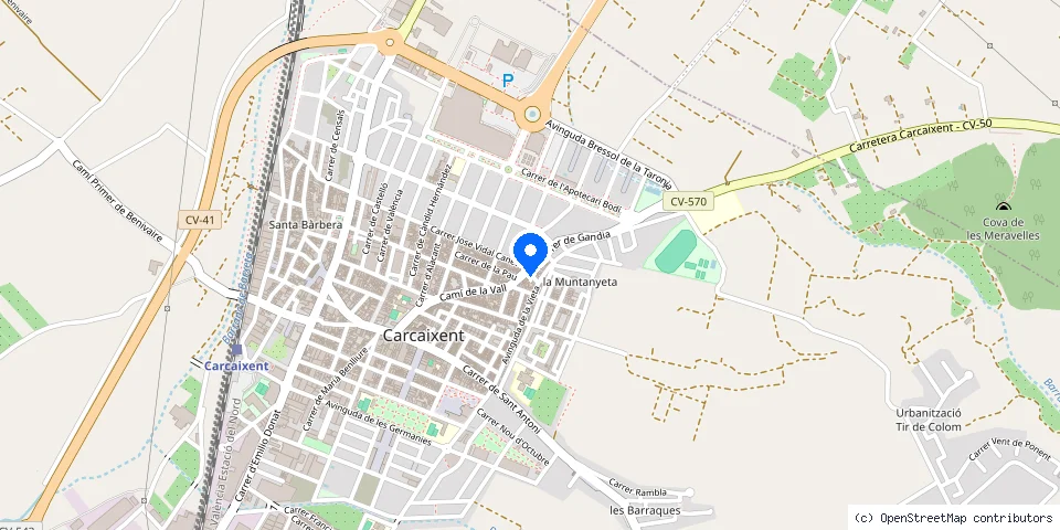 Mapa de la ubicación publicada de Manu Serra Cerrajeros