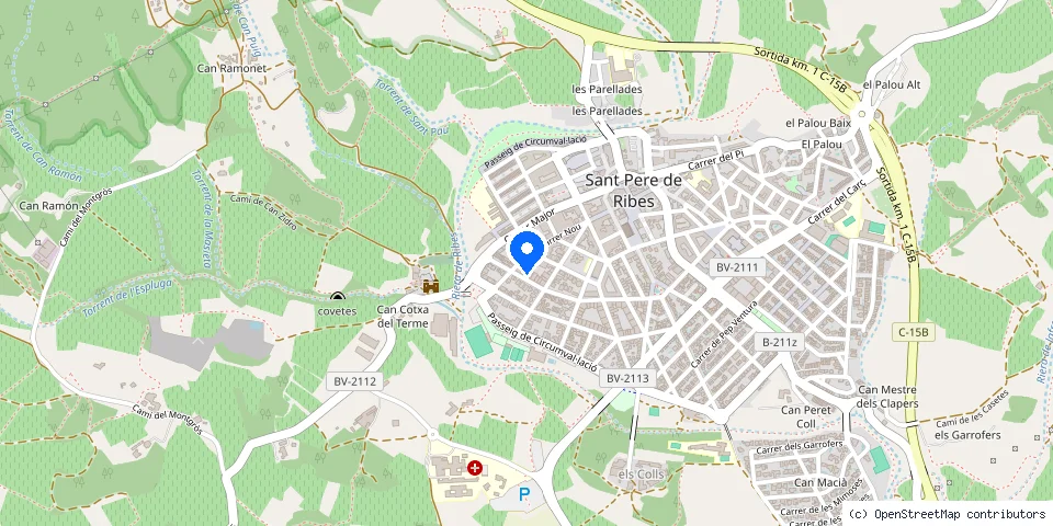 Mapa de la ubicación publicada de Ferreser Cerrajería y Automatismos