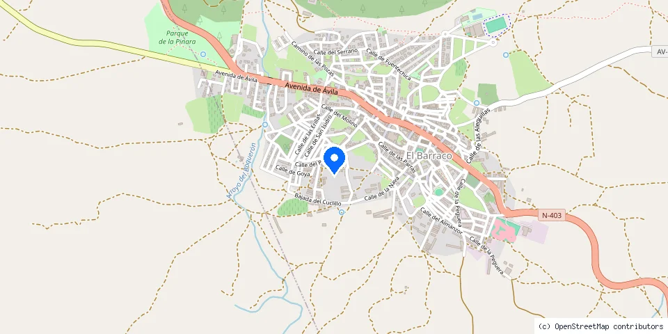 Mapa de la ubicación publicada de Cerrajería Javi