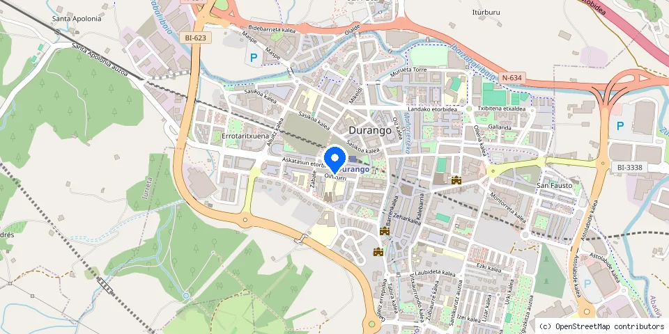 Mapa de la ubicación publicada de Montejo Ferreteria Cerrajeria