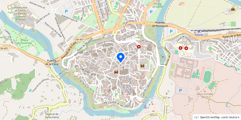 Mapa de la ubicación publicada de Felipe Garcia De Los Reyes Cerrajeros 24 Horas