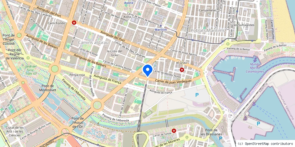 Mapa de la ubicación publicada de Círculo 24 Cerrajeros