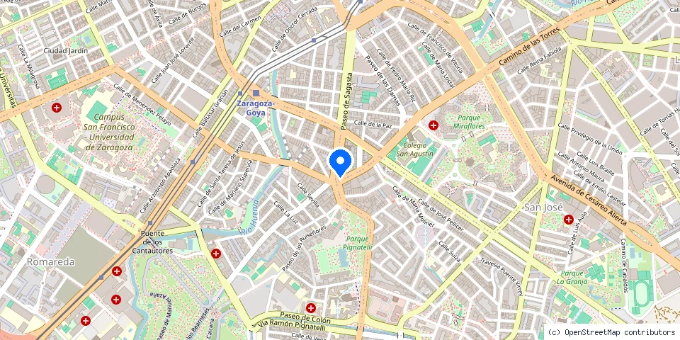 Mapa de la ubicación publicada de Aurelio Cerrajería