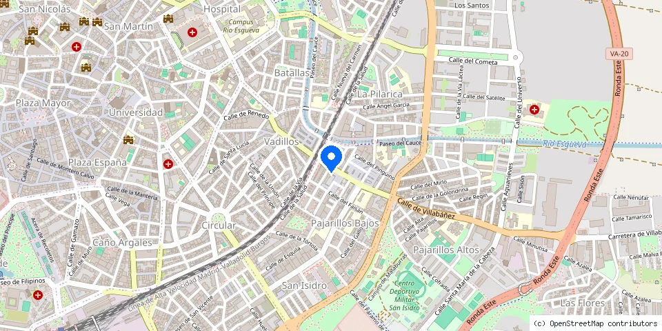 Mapa de la ubicación publicada de Cerrajero sin nombre (OSM node 4908724282)