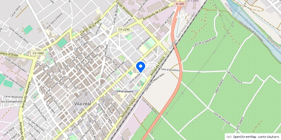 Mapa de la ubicación publicada de Segurfort