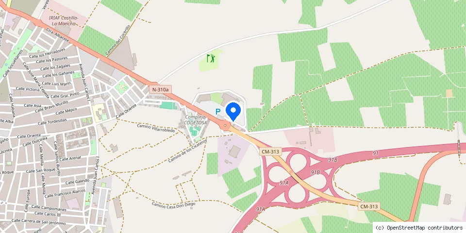 Mapa de la ubicación publicada de Copia de llaves, cerrajero