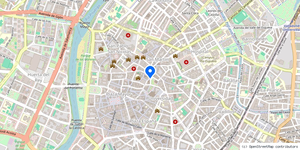Mapa de la ubicación publicada de Super - 29
