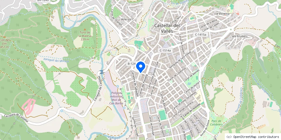 Mapa de la ubicación publicada de Cerrajeros Al Minuto