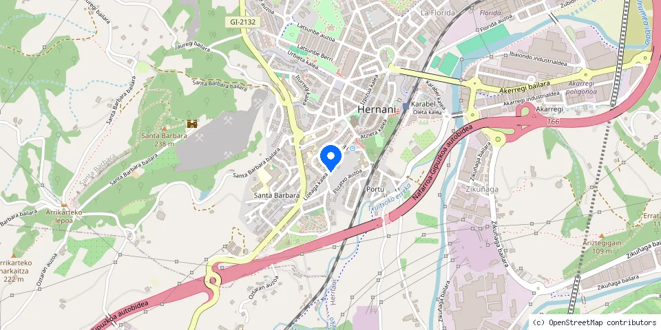 Mapa de la ubicación publicada de Cerrajeros Latsumbeberri