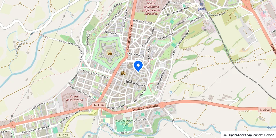 Mapa de la ubicación publicada de Cerrajería Fernando Sola