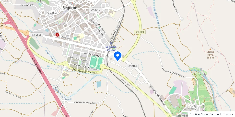 Mapa de la ubicación publicada de CERRAJERIA MARMA SL