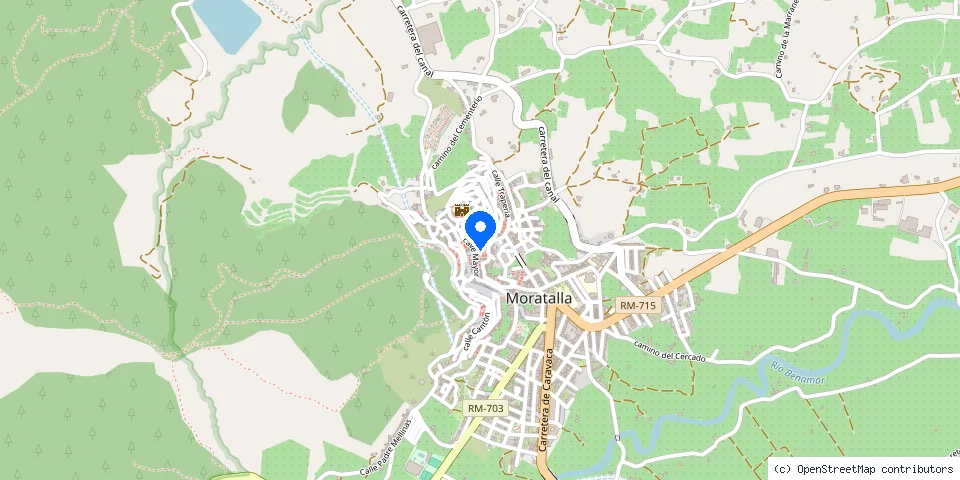 Mapa de la ubicación publicada de Servicios DLV