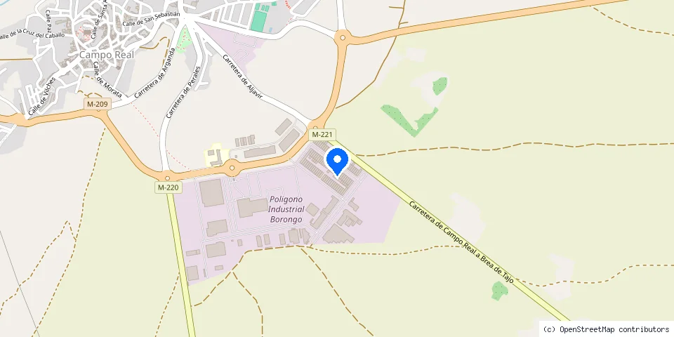 Mapa de la ubicación publicada de Cerrajería Almehi S.L.