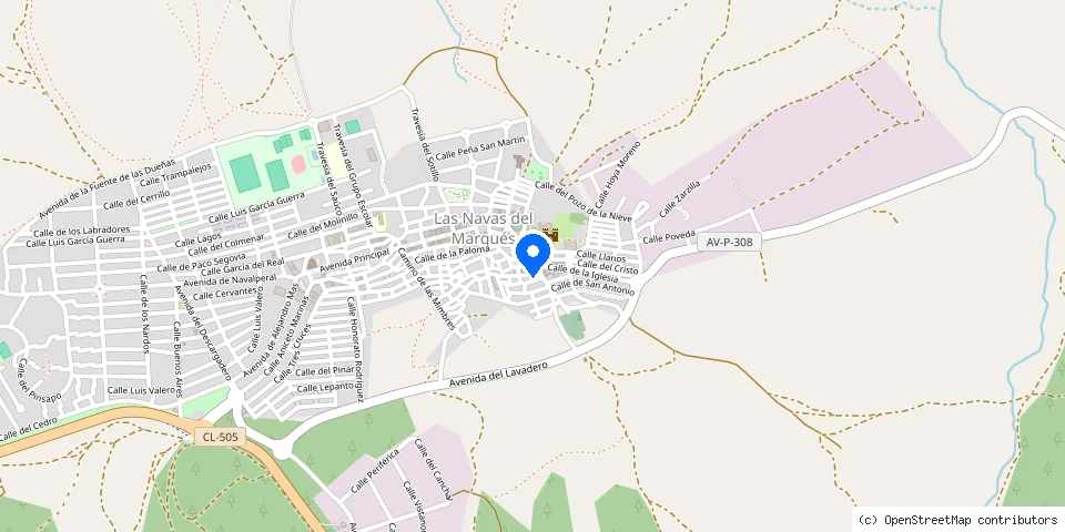 Mapa de la ubicación publicada de Antonio Esteban Esteban