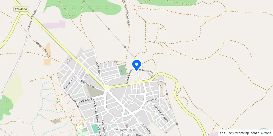 Mapa de la ubicación publicada de Cerrajería Osmax S.L.
