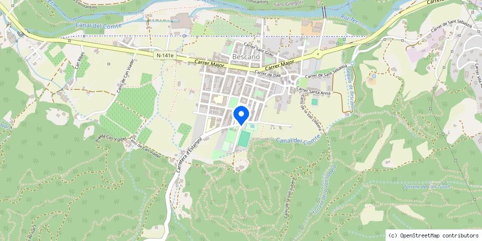 Mapa de la ubicación publicada de Cerrajero Barato Bescanó