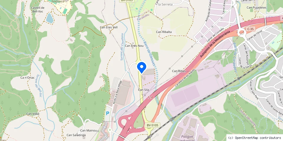 Mapa de la ubicación publicada de Cerrajeria Jate S.c.p.
