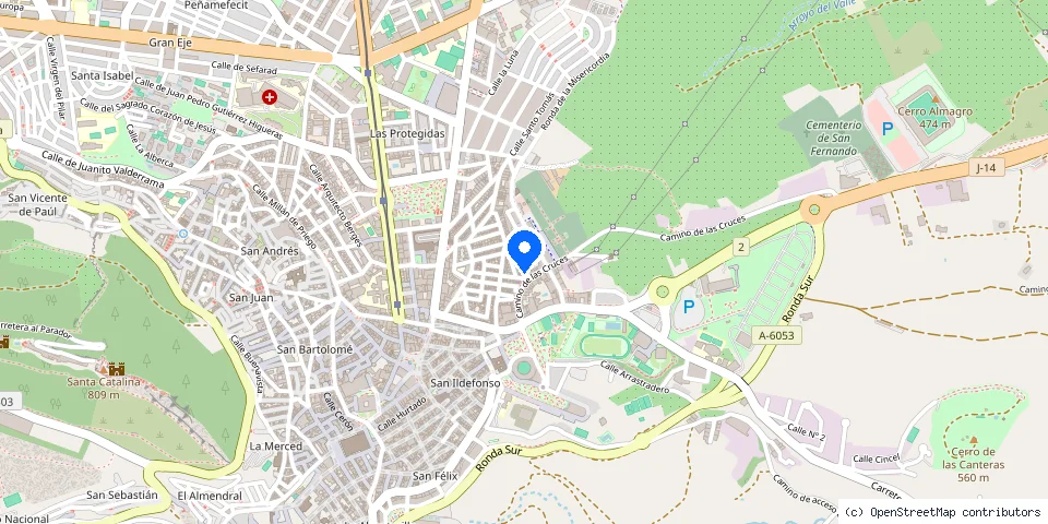 Mapa de la ubicación publicada de Carlos Vélez Cerrajero