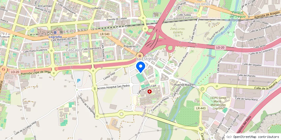 Mapa de la ubicación publicada de GRIP Cerrajeria Servicios