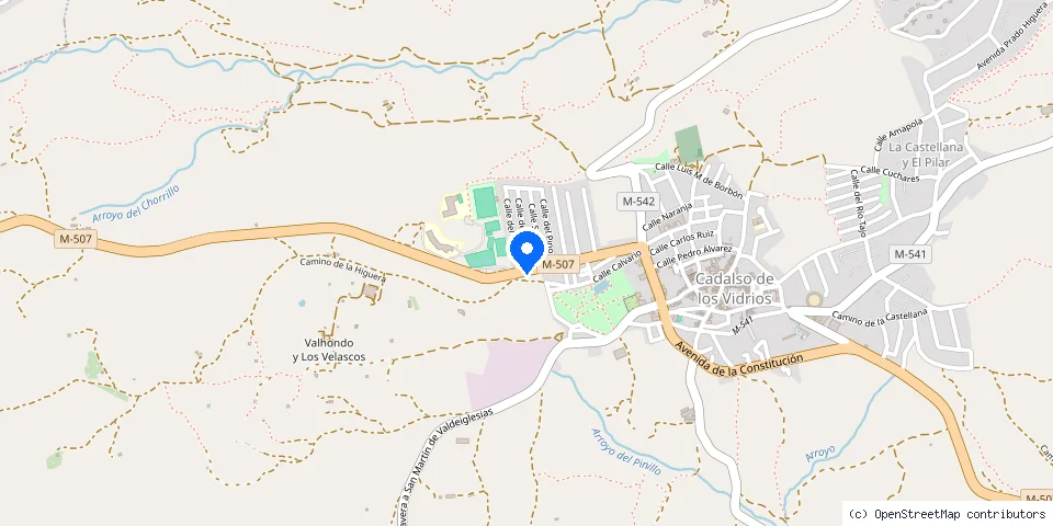 Mapa de la ubicación publicada de Cerrajería Gerardo Rozas