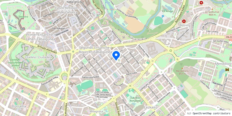 Mapa de la ubicación publicada de Cerrajería Ireki