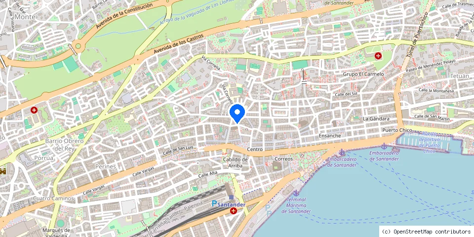 Mapa de la ubicación publicada de La Llave