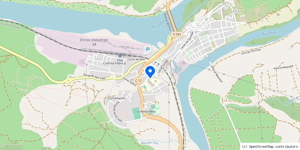 Mapa de la ubicación publicada de Jaime Guiu Picola