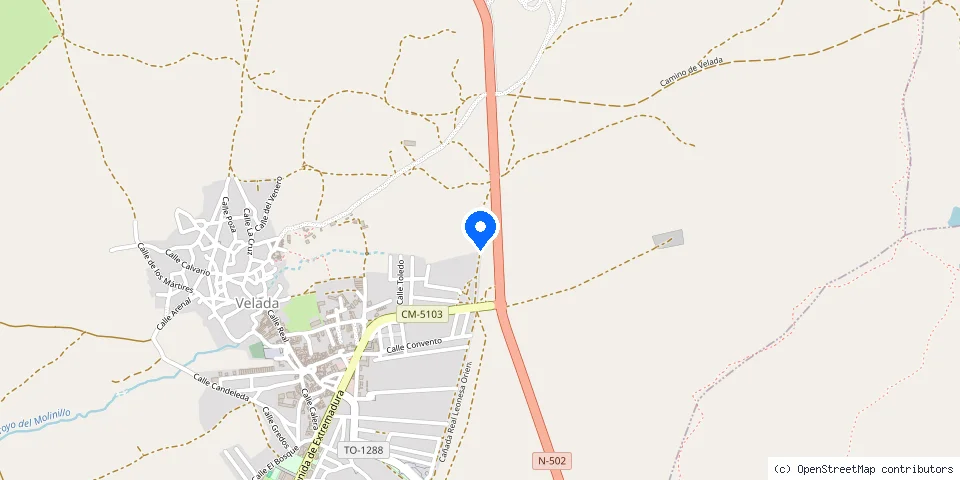 Mapa de la ubicación publicada de Cerrajería Fernando Gómez, S.L.